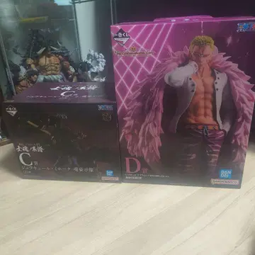 원피스 1년 복권 도플라밍고 미호크 피규어