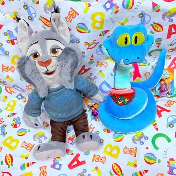 디즈니 스토어 파우버트 & 게리 봉제 인형 2점