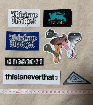 thisisneverthat 스티커 씰 세트