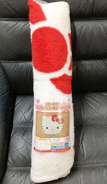 헬로키티 프리미엄 페이스형 폭신폭신 매트