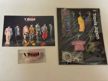 Travis Japan 키링 세트와 엽서