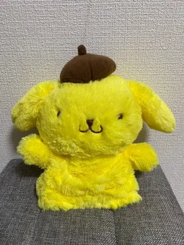 산리오 폼폼푸딩 핸드 퍼펫 봉제 인형