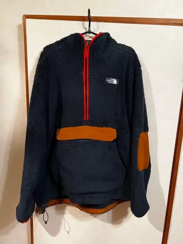 THE NORTH FACE 플리스 자켓 네이비/레드