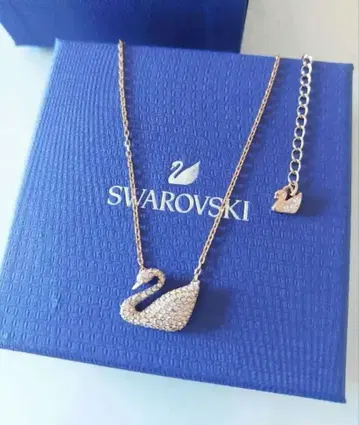 SWAROVSKI Iconic Swan 목걸이 스와로브스키 골드
