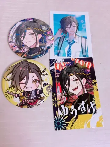 이레이스 유스케 캔뱃지 4개 세트