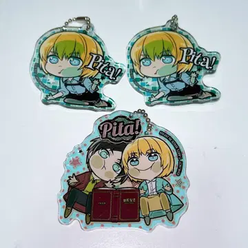 진격의 거인 아르민 엘렌 삐따!데포메 아크릴 키링