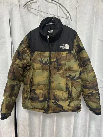 THE NORTH FACE 카모플라쥬 다운 자켓 L 사이즈