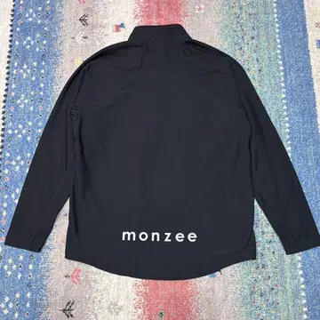 MONZEE 몽지 하프 지퍼 플리스 하이넥 골프웨어 L 사이즈