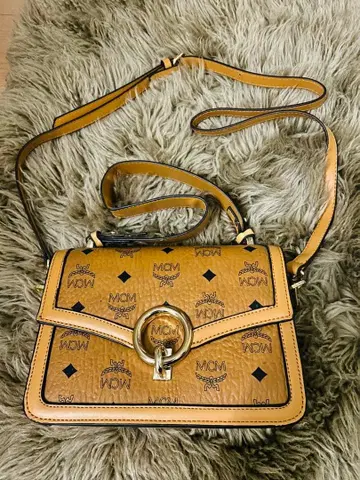 MCM 숄더백 브라운