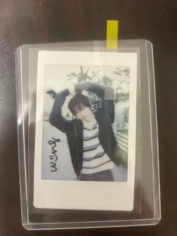 AHOF 아호프 웅기 쇼케이스 사인 포함 폴라