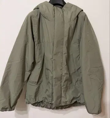 [새상품급] 무인양품 따뜻한 솜 세탁 가능한 후드 자켓 L