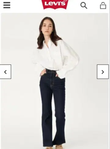 리바이스 70's HIGH FLARE SNIDEL DARKINDIGO