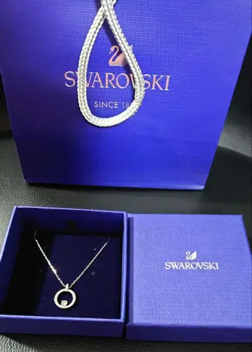 스와로브스키 목걸이 파베 서클 Creativity Circle