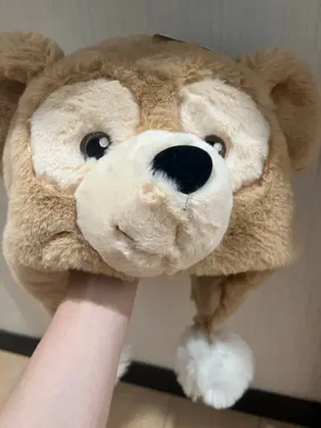 택 포함 새상품 홍콩 디즈니 더피 폼폼 포함 팬캡