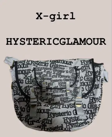 X-girl x HYSTERICGLAMOUR 숄더백