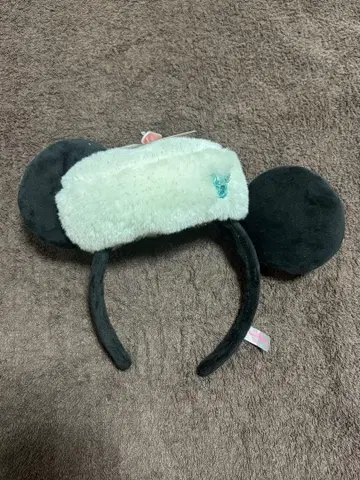 미니 스타일 스튜디오 머리띠 겨울 디즈니랜드 미사용 택 포함