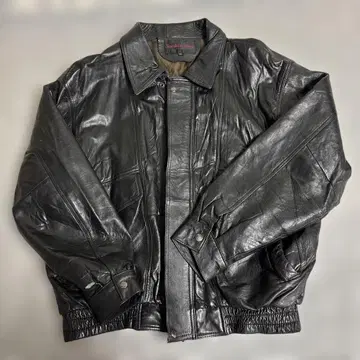 Sae Won Made 블랙 가죽 자켓 XL