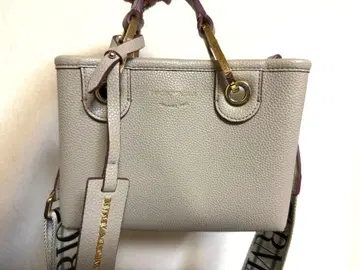 엠포리오 아르마니 백 베이지 새상품급 정품