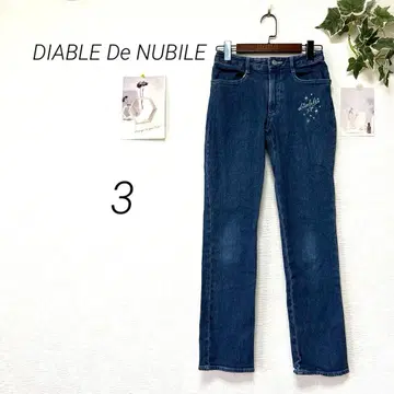 10769 DIABLE De NUBILE 청바지 데님 팬츠 사이즈 3