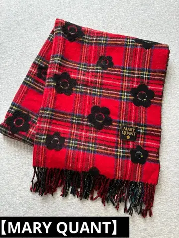 MARY QUANT 마리콴트 대형 머플러 데이지