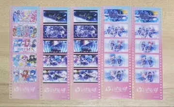 이레귤러 5주년 기념 랜덤 필름풍 클리어 책갈피 묶음 판매