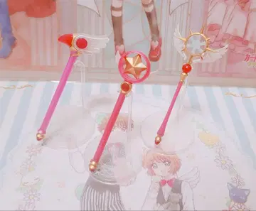 카드캡터 사쿠라 스탠드 로드 3종 세트