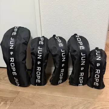 미사용 새상품 준앤로페 로고 테이프 골프헤드커버 세트 2025