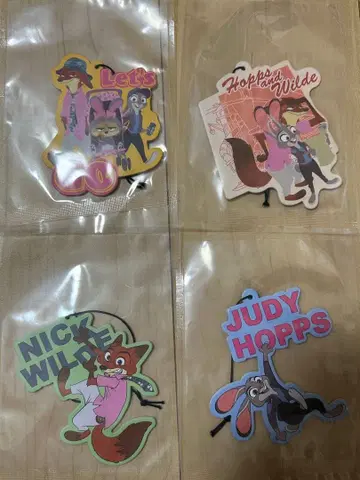 주토피아 페이퍼 에어 프레쉬너