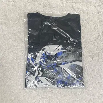 미개봉 새상품 Ado 패셔너블 [신키로] T셔츠 블랙 굿즈