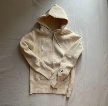 드레스 톨리아 집업 후드티 속기모 아이보리 사이즈 1