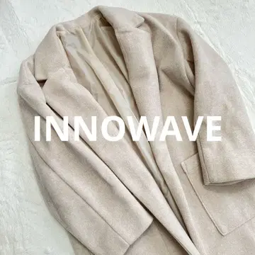 INNOWAVE 롱 체스터 코트 M 베이지 계열 깔끔함 고급