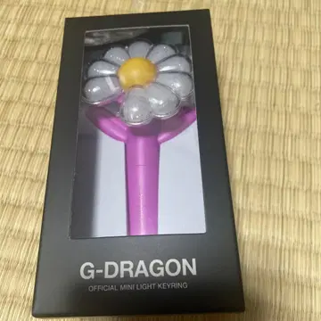 미개봉 새상품 G-DRAGON 지드래곤 미니 응원봉 키링 핑크색
