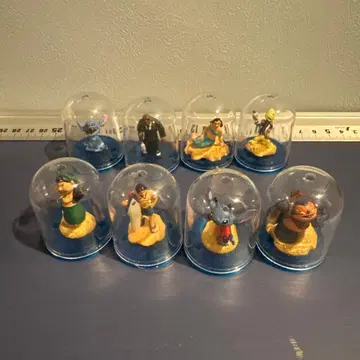 유진 디즈니 릴로&스티치 피규어 전 8종 1개 덤