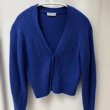 BEAUTY&YOUTH 리브 가디건 파랑