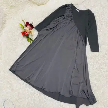 새상품급 [ STYLE DELI/스타일 델리 ] V넥 롱 원피스(02)