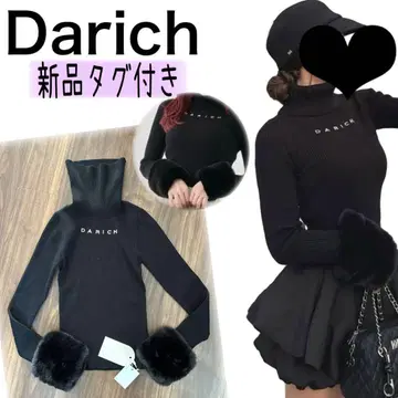 Darich 인기 상품! 스무스 퍼 리브 니트탑