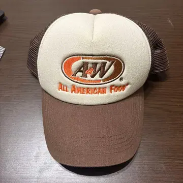 A&W 트래커 캡 브라운/크림