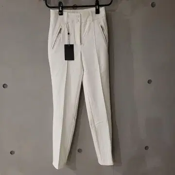 G/FORE 화이트 슬림핏 팬츠