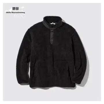 유니클로 x 화이트 마운티니어링 플리스 오버 사이즈 풀오버 긴팔 XL