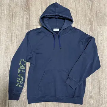 Calvin Klein Platinum CK 풀오버 후드티 남성용 M