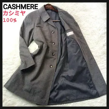 [ 캐시미어 100% ] 발마칸 코트 그레이 래글런 슬리브 빅 사이즈