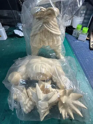 드래곤볼 레진 키트 브로리