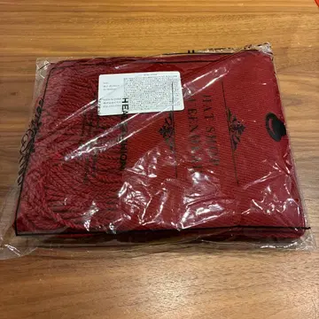 미사용 새상품 롱 머플러 빨간색