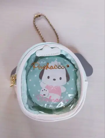 산리오 포차코 핏타토 프렌즈 캔뱃지 미니 백팩 키링