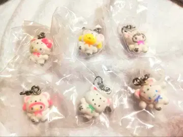 산리오 메지루시 참 후와후와 스노우 컴플리트 세트
