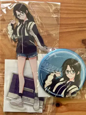 미츠미네 유이카 아크릴 스탠드 캔뱃지 하바타키 라디오 스테이션