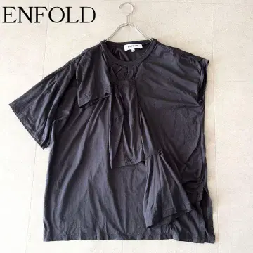 새상품급 3만 2천 엔폴드 로얄 오가닉 재구축 T셔츠 38 그레이