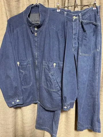 텐더 로인 데님 스윙탑 M 사이즈 트라우저 팬츠 S 사이즈