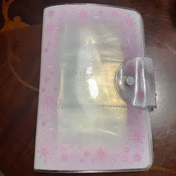 한국 작가 트레이딩 카드 바인더 A6 Our Motif 트윙클 핑크