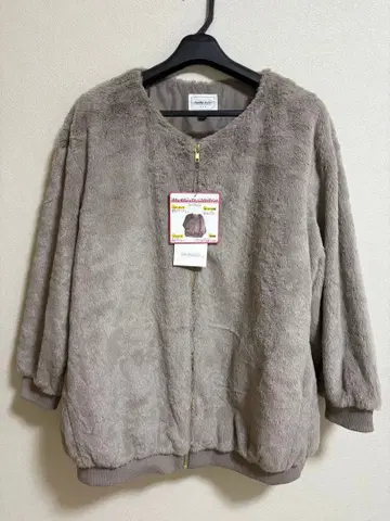 Vanilla studio 퍼 자켓 4L 그레이